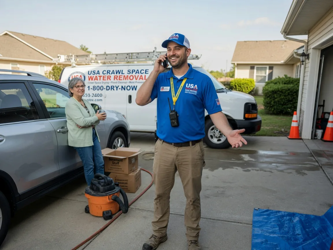 Crawl Space Water Removal Church View, VA FAQs